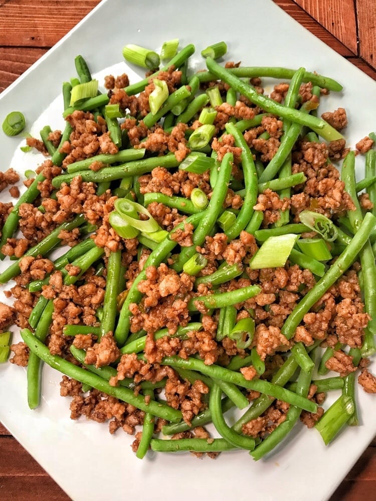 Green Beans with Asian Pork