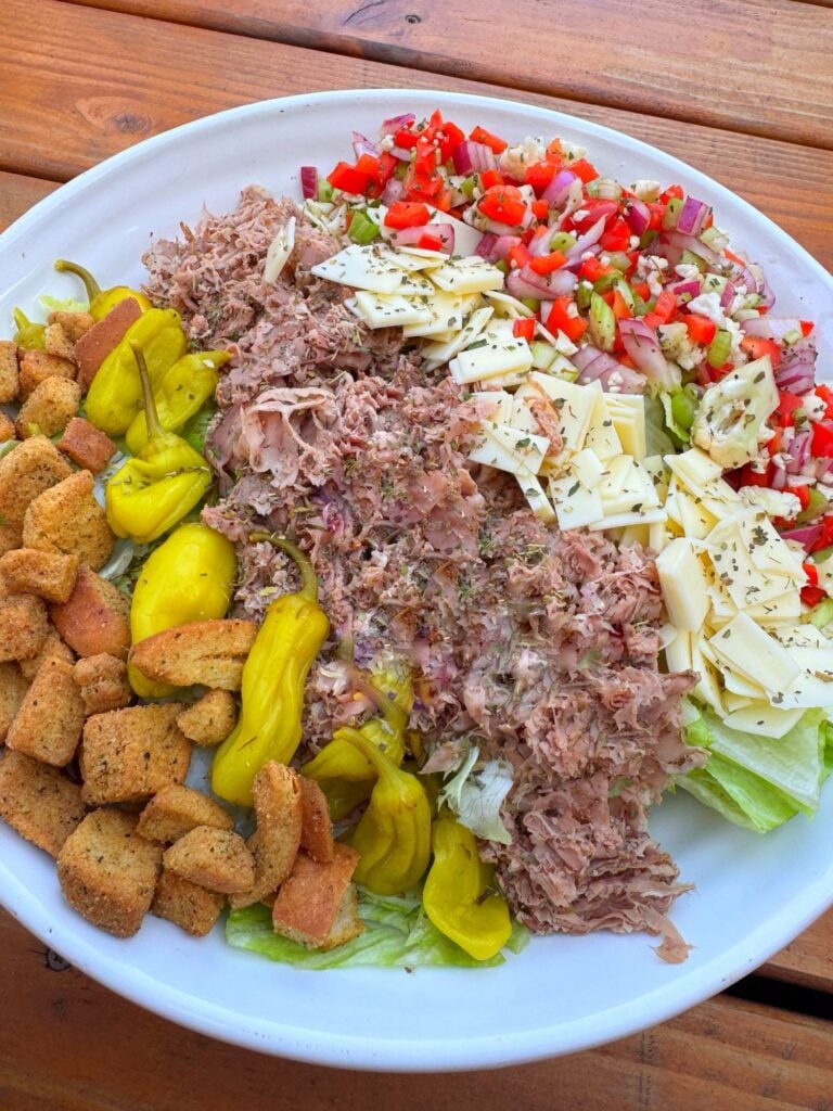 Italian Beef Chopped Salad