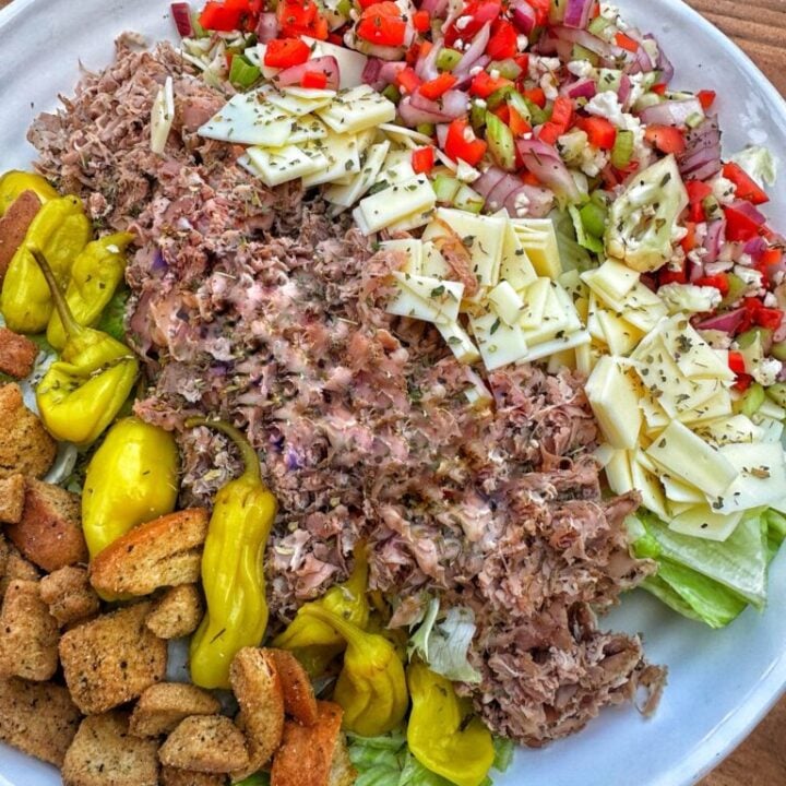 Italian Beef Chopped Salad Recipe
