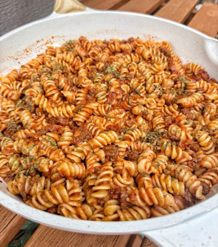 Monday Night Meat Sauce For Pasta Recipe
