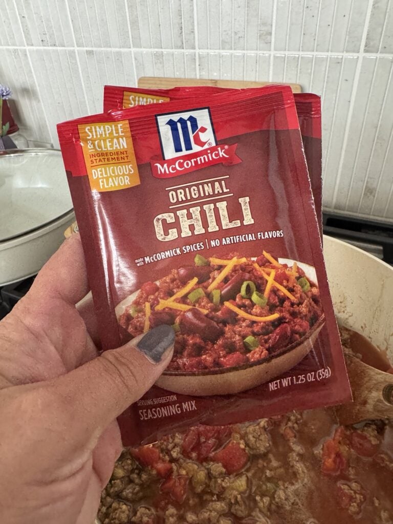 McCormick Chili powder packets