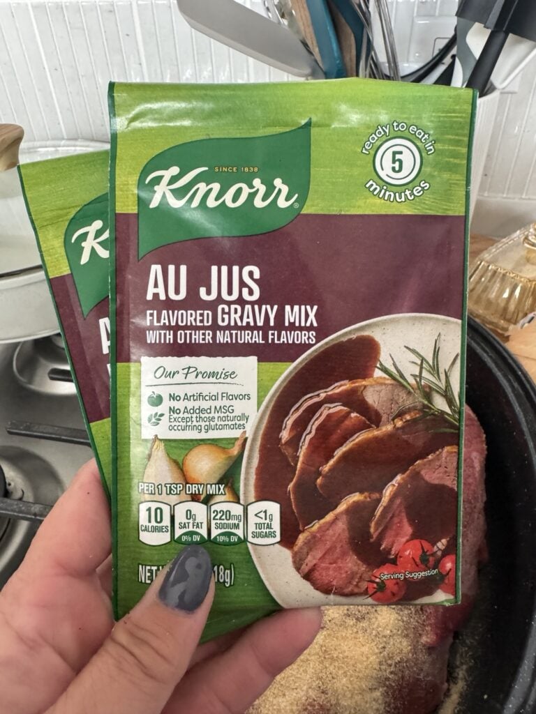 Knorr Aus Jus packet