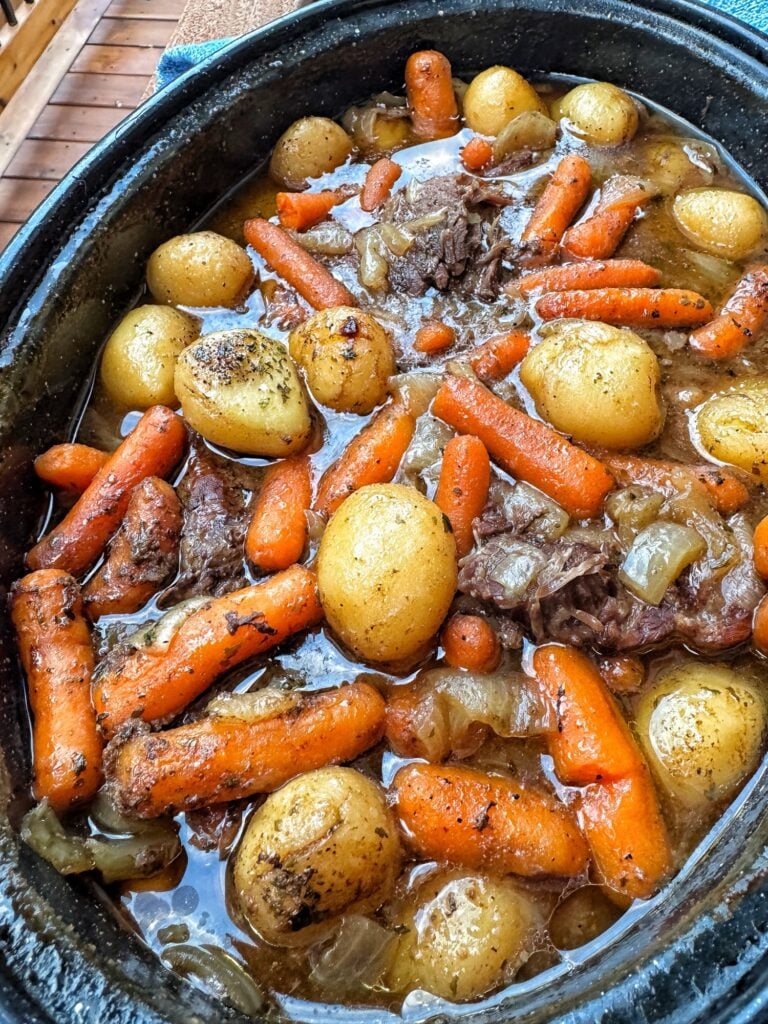 Pot Roast with potatoes and carrots