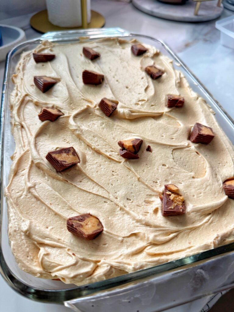 Peanut Butter Vanilla Cake