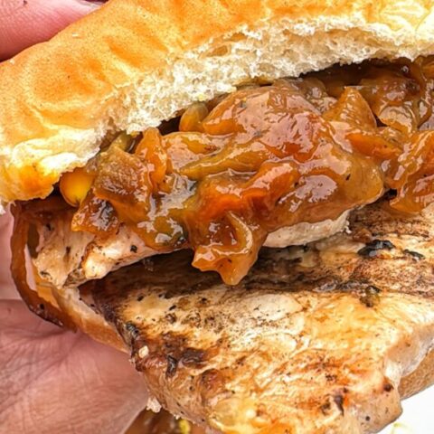Maxwell Street Style Pork Chop Sandwiches Recipe