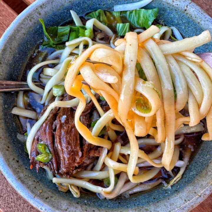 Slow Roasted Asian Beef Noodle Soup Recipe