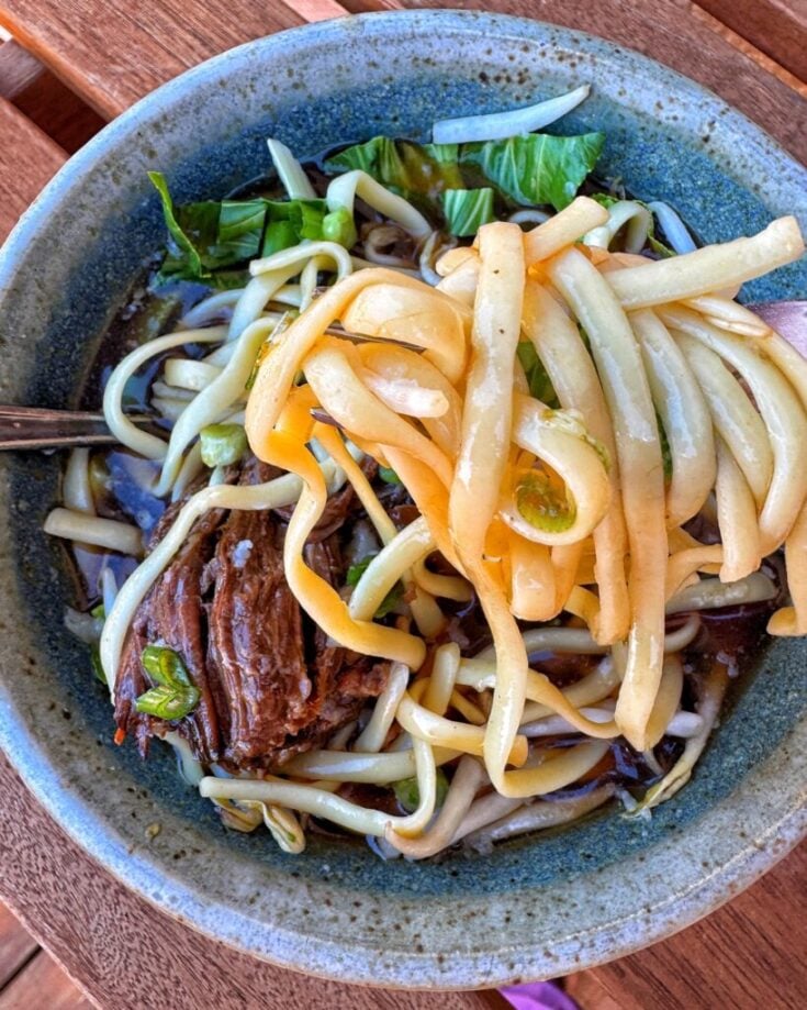 Slow Roasted Asian Beef Noodle Soup Recipe