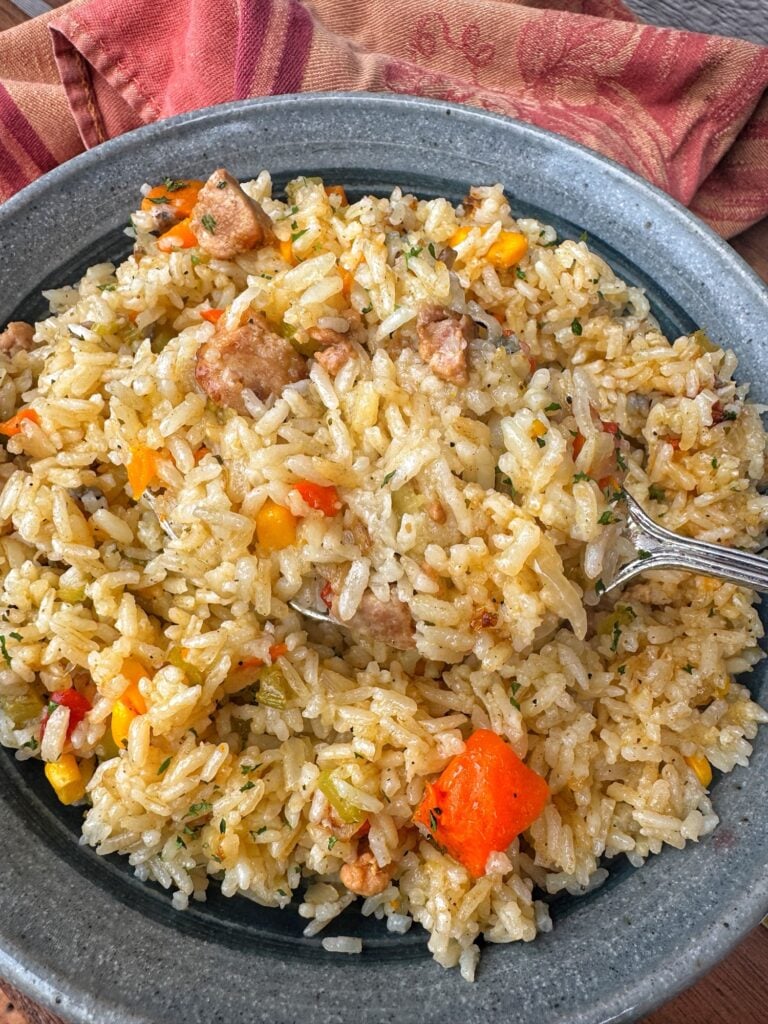 Thanksgiving Baked Rice