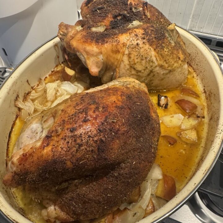 Easy Slow Roasted Bone-In Turkey Breast Recipe