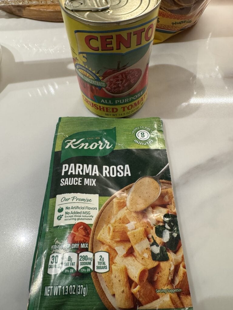 Knorr Parma Rosa sauce mix