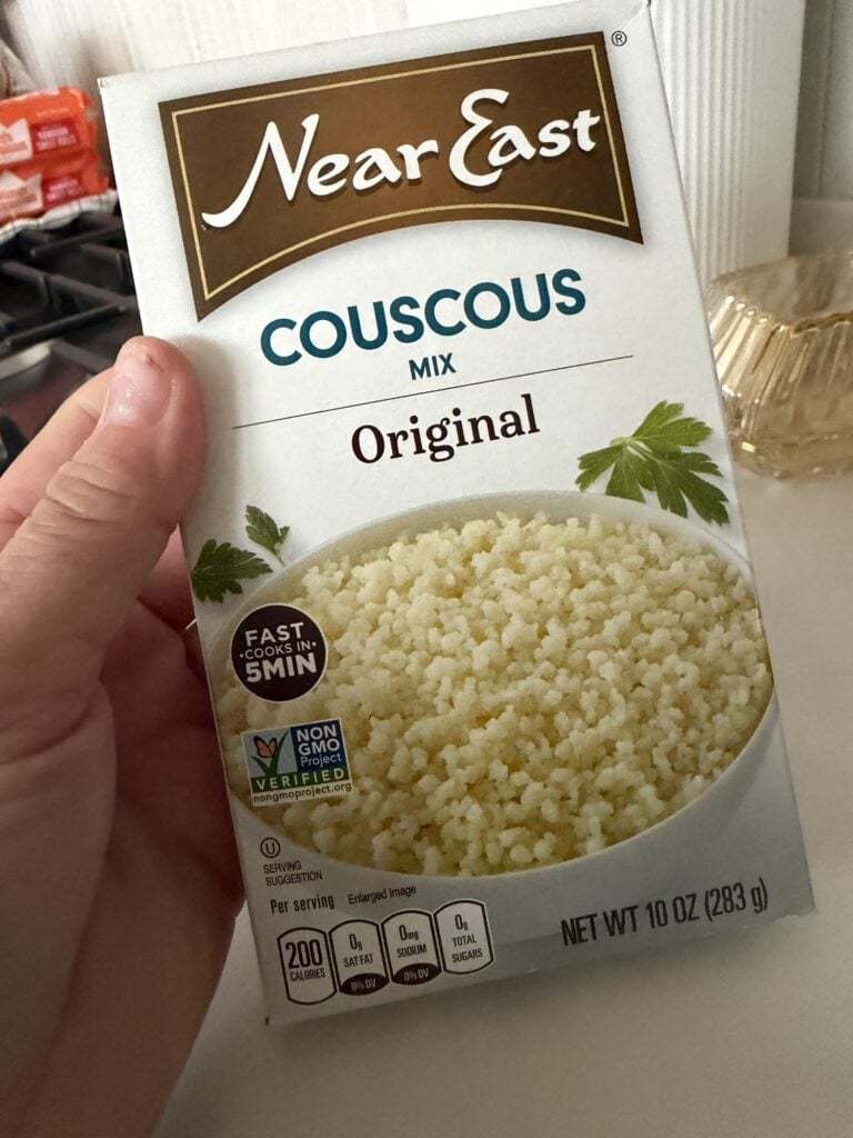 A box of couscous