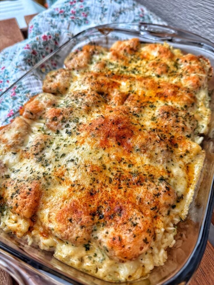 Chicken Kiev Casserole