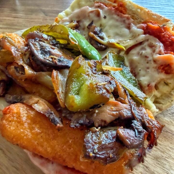 Toasted Mozzarella Stick Sub Sandwiches