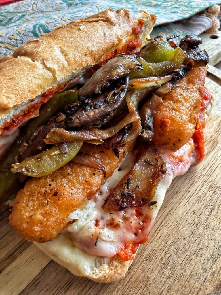 The assembled sandwich