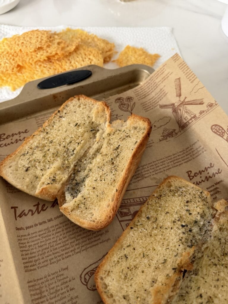 Seasoned sub bread