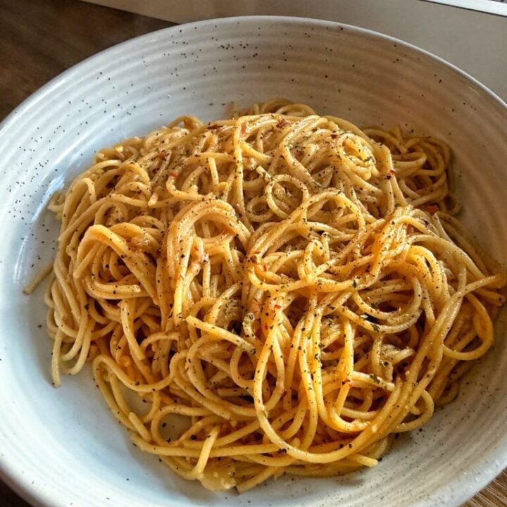 Worcestershire Butter Pasta