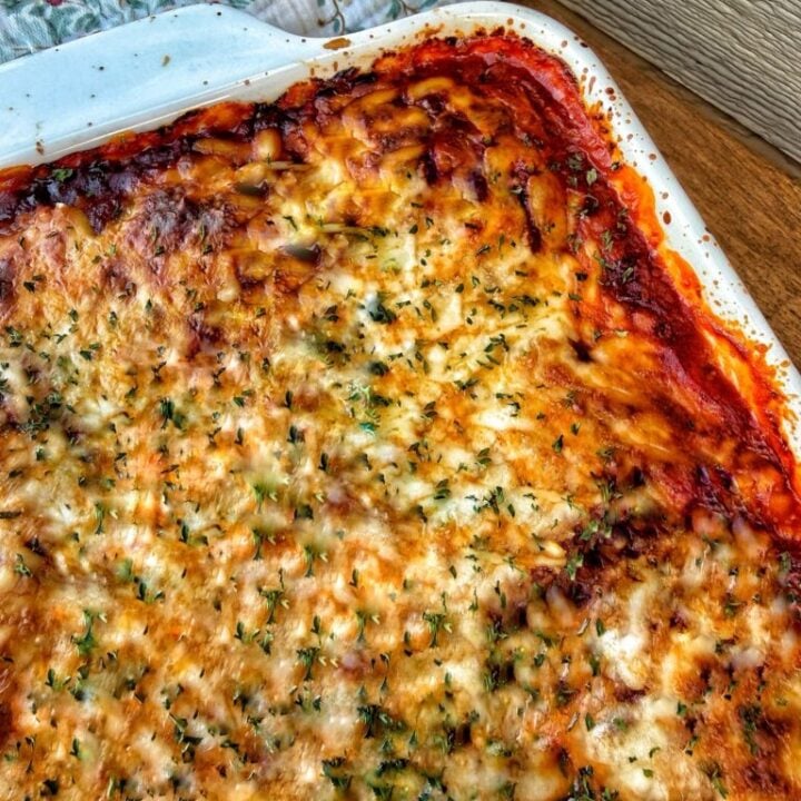 Baked Ravioli With Caramelized Onion Marinara Recipe