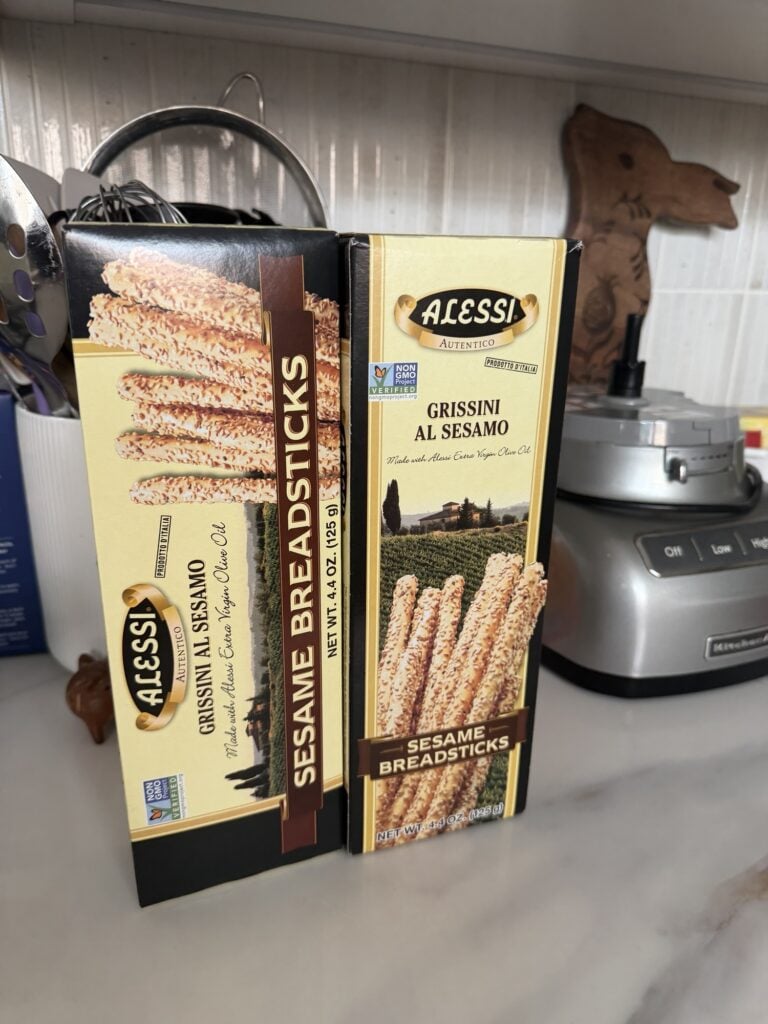 Boxes of breadsticks