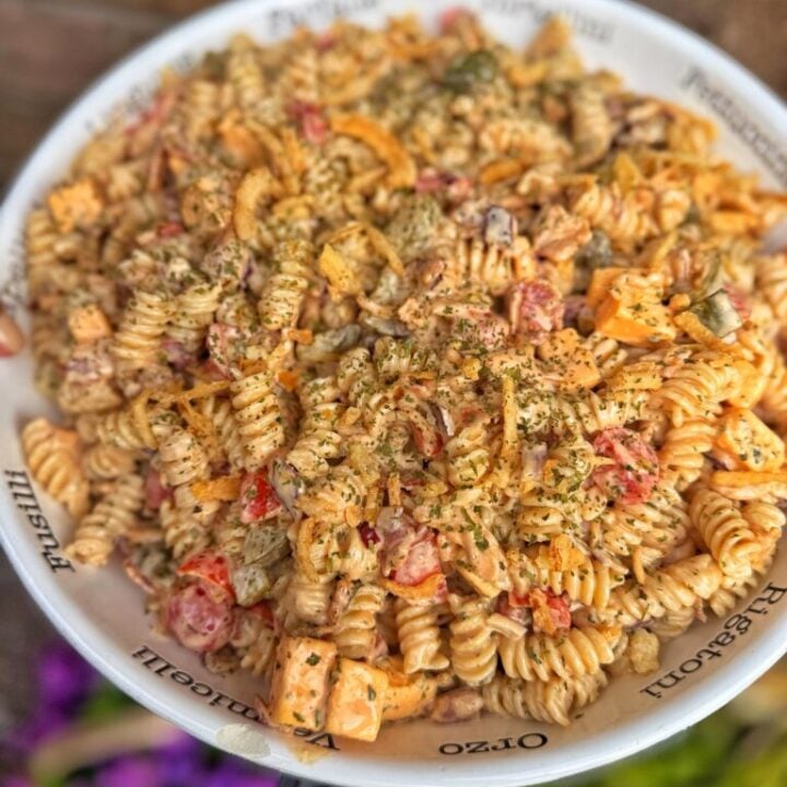 Bacon Cheeseburger Pasta Salad Recipe