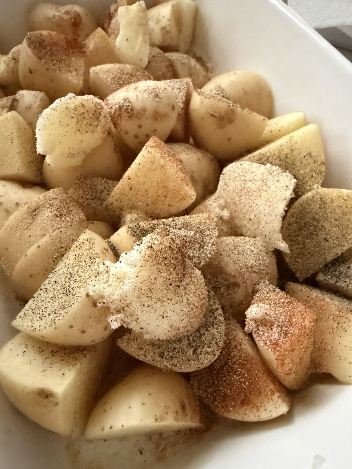 Beef Tallow Oven Fried Potatoes - The Tipsy Housewife
