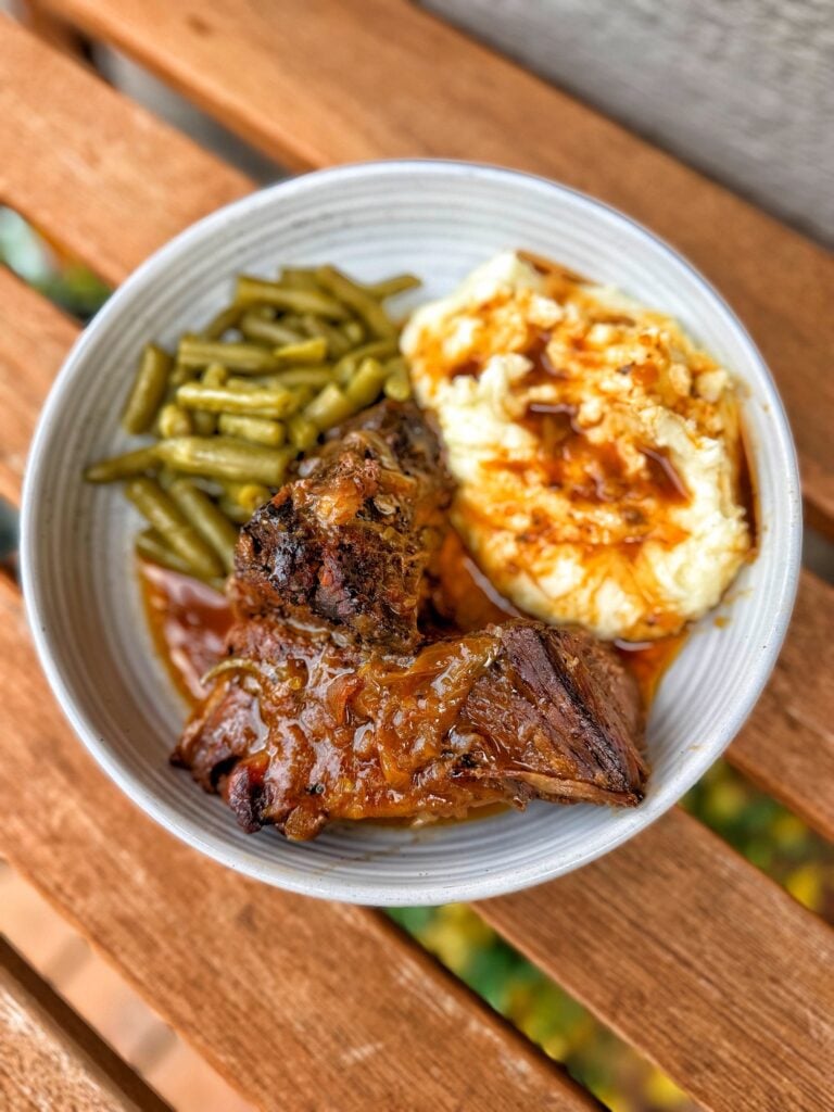 Steakhouse Onion Pot Roast