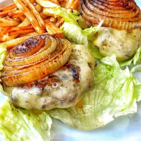 In-N-Out Flying Dutchman Onion Burgers (Easy Cookout Recipe)