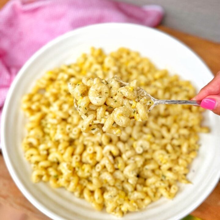 Sweet Corn Butter Pasta