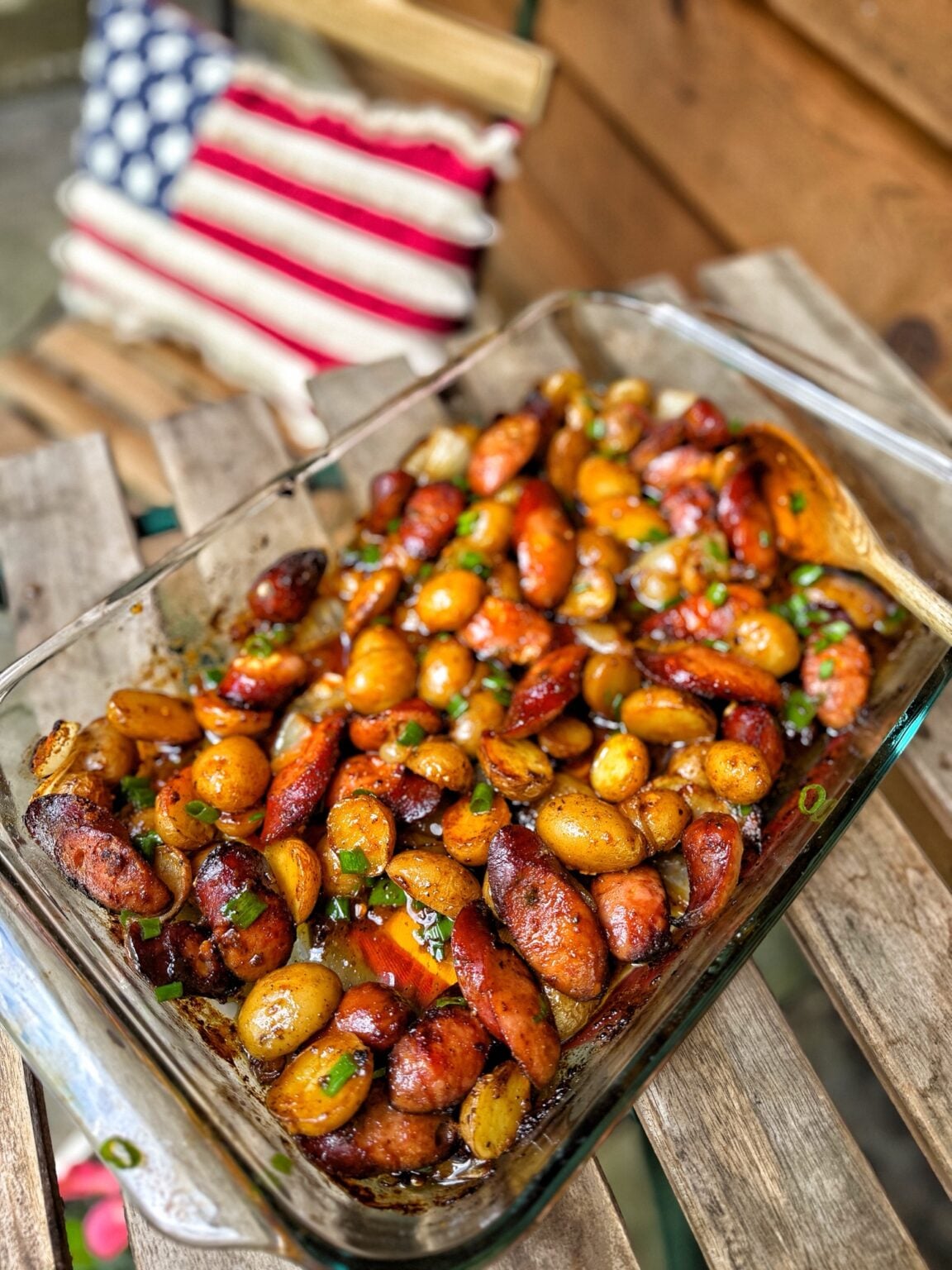 Firecracker Sausage & Potatoes - The Tipsy Housewife