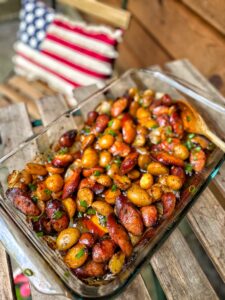 Firecracker Sausage & Potatoes - The Tipsy Housewife
