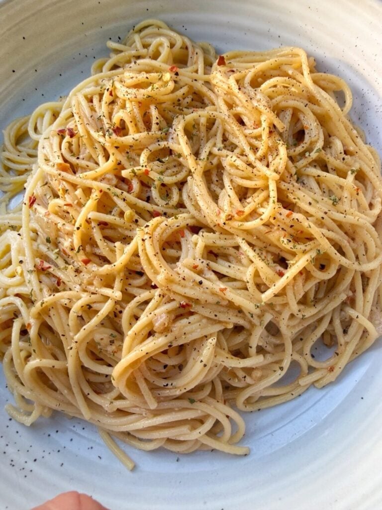 Worcestershire Butter Pasta