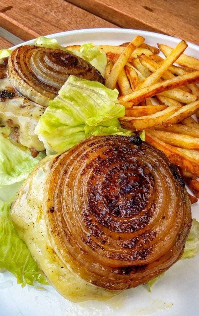 In-N-Out Flying Dutchman Style Onion Burgers