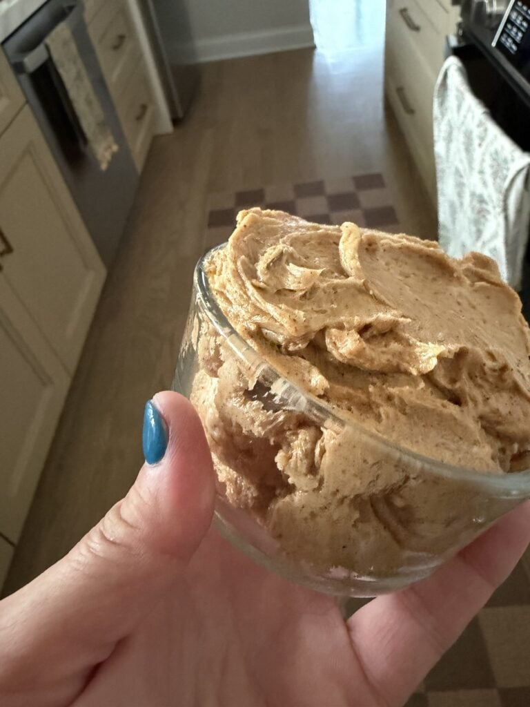 Homemade savory maple compound butter for baked sweet potatoes
