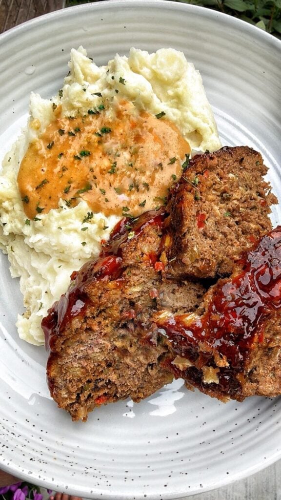 Cajun Butter Gravy Meatloaf