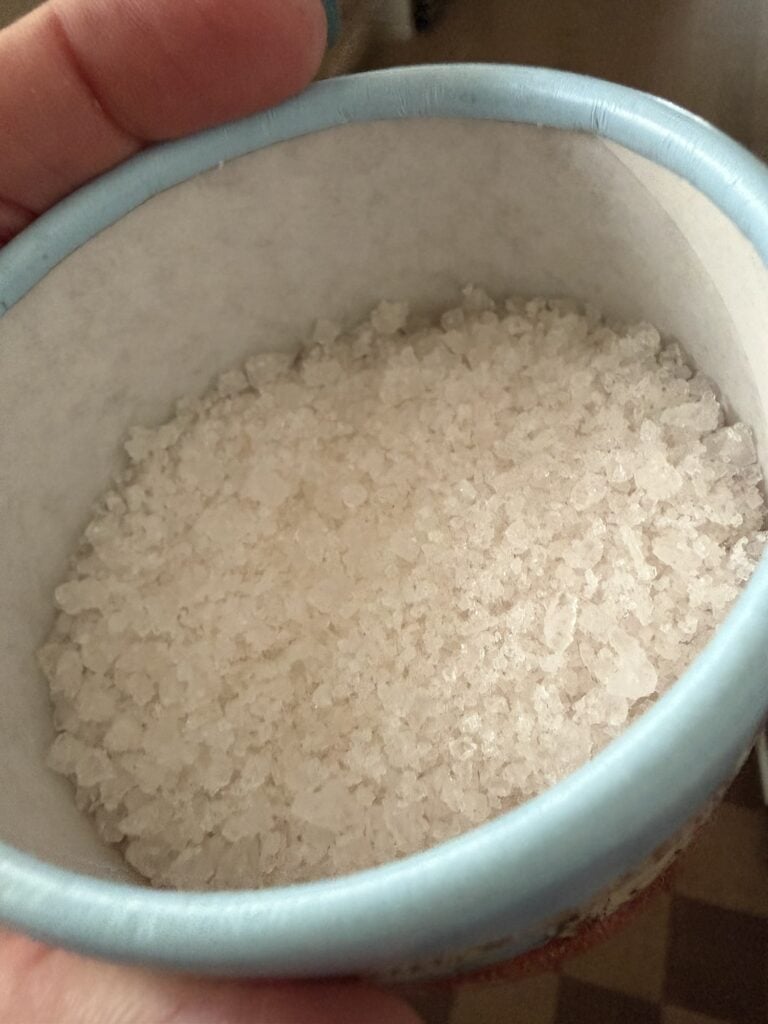Flaky sea salt
