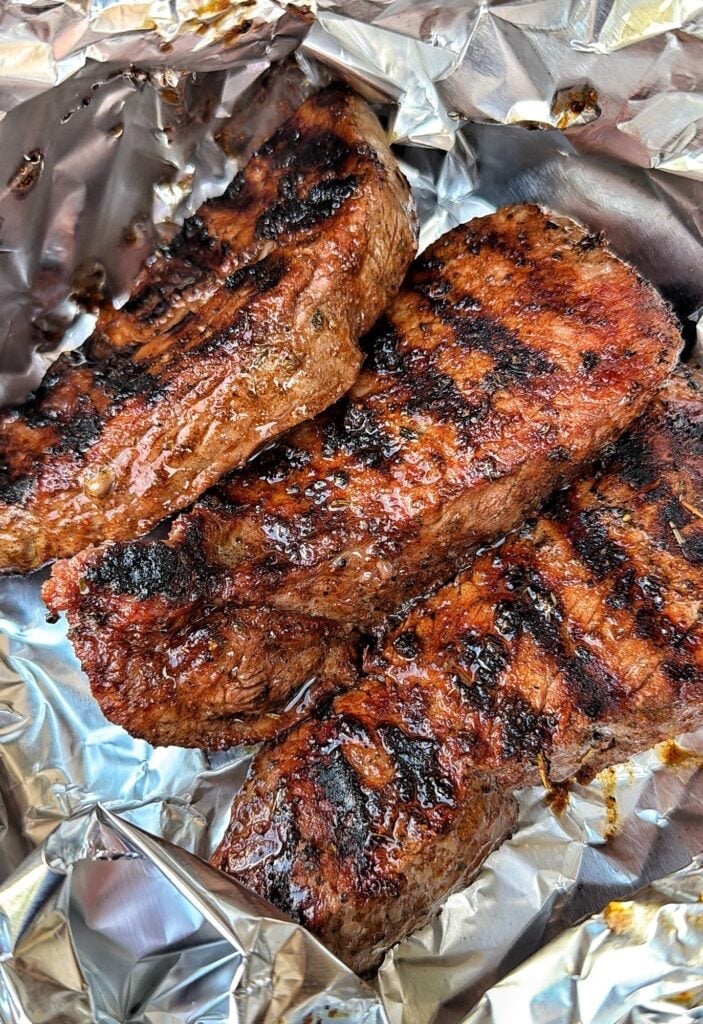 Perfectly Grilled Sirloin Steaks