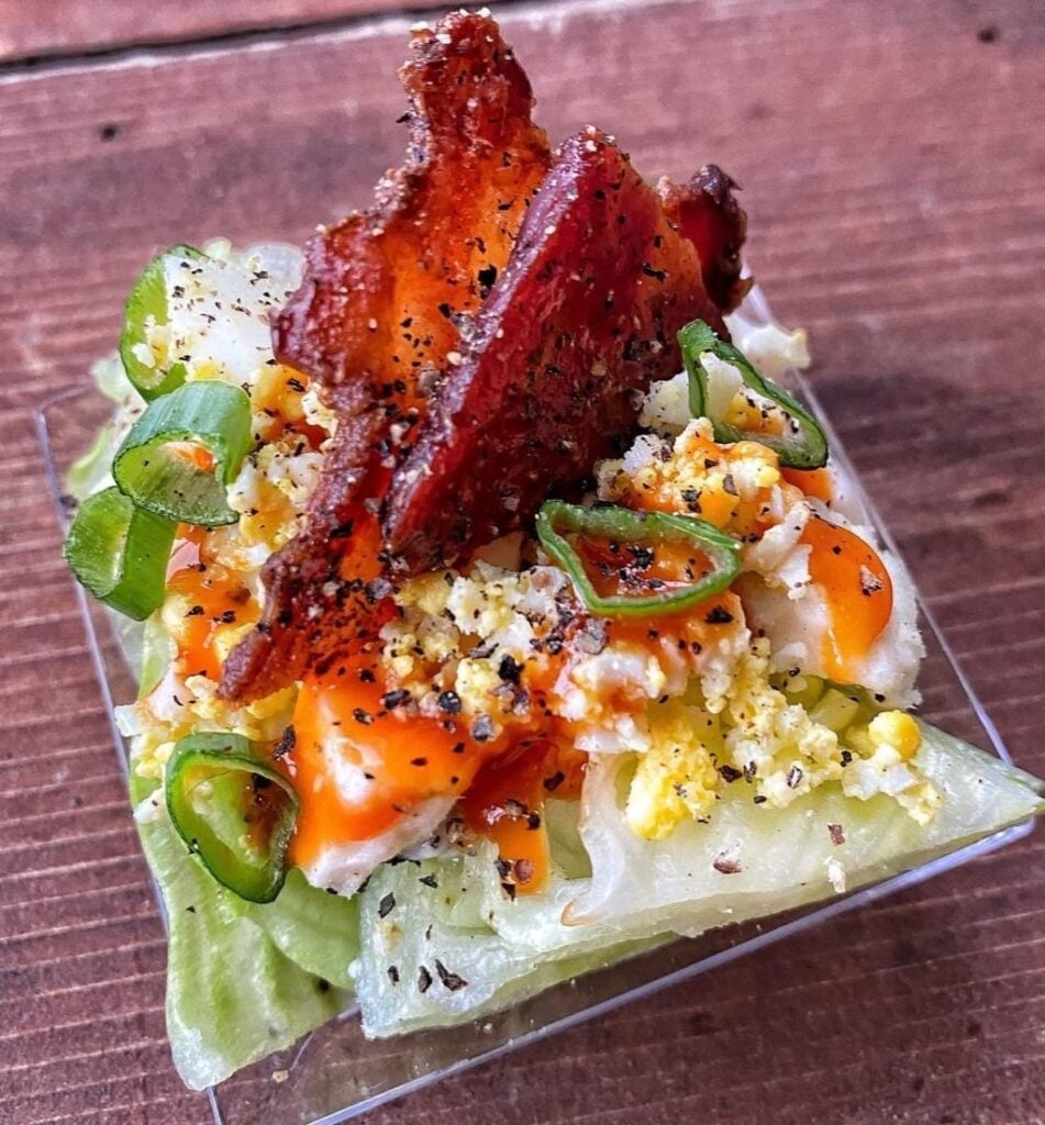 Mini Cobb Salad Appetizers